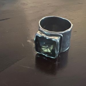 Silpada sterling silver with brown stone